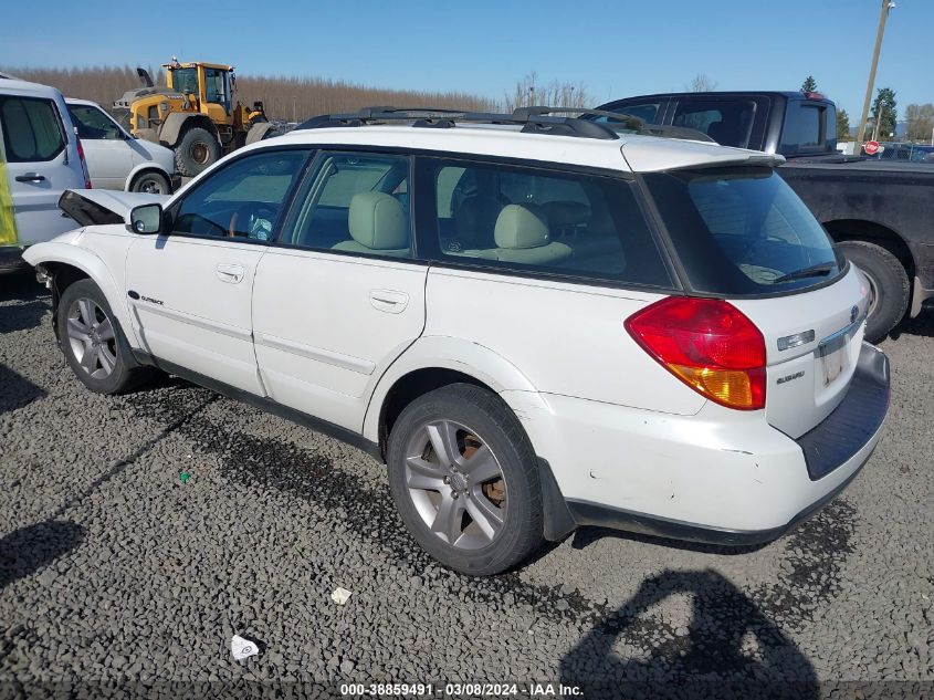 2006 Subaru Outback 3.0R L.l. Bean Edition VIN: 4S4BP86CX64311310 Lot: 38859491