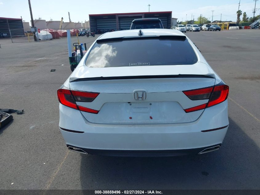 2018 Honda Accord Sport VIN: 1HGCV1F37JA016196 Lot: 38859496