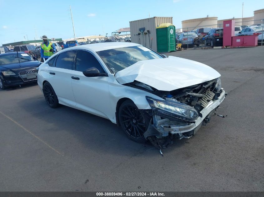 2018 Honda Accord Sport VIN: 1HGCV1F37JA016196 Lot: 38859496