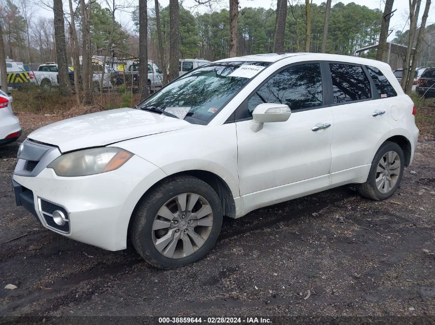 2011 Acura Rdx VIN: 5J8TB1H52BA007365 Lot: 38859644