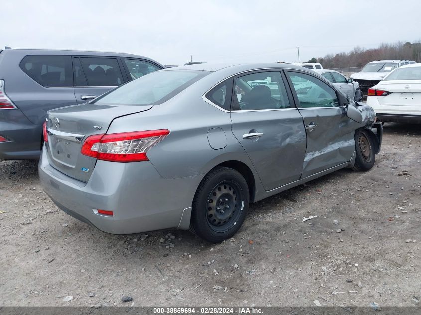 2014 Nissan Sentra Sv VIN: 3N1AB7AP4EY279990 Lot: 38859694