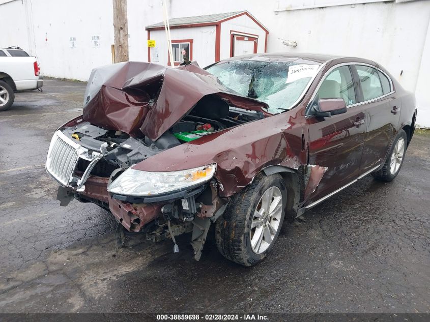 2009 Lincoln Mks VIN: 1LNHM94R59G624848 Lot: 38859698