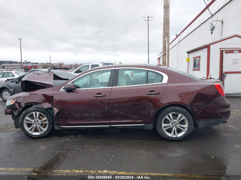 2009 Lincoln Mks VIN: 1LNHM94R59G624848 Lot: 38859698