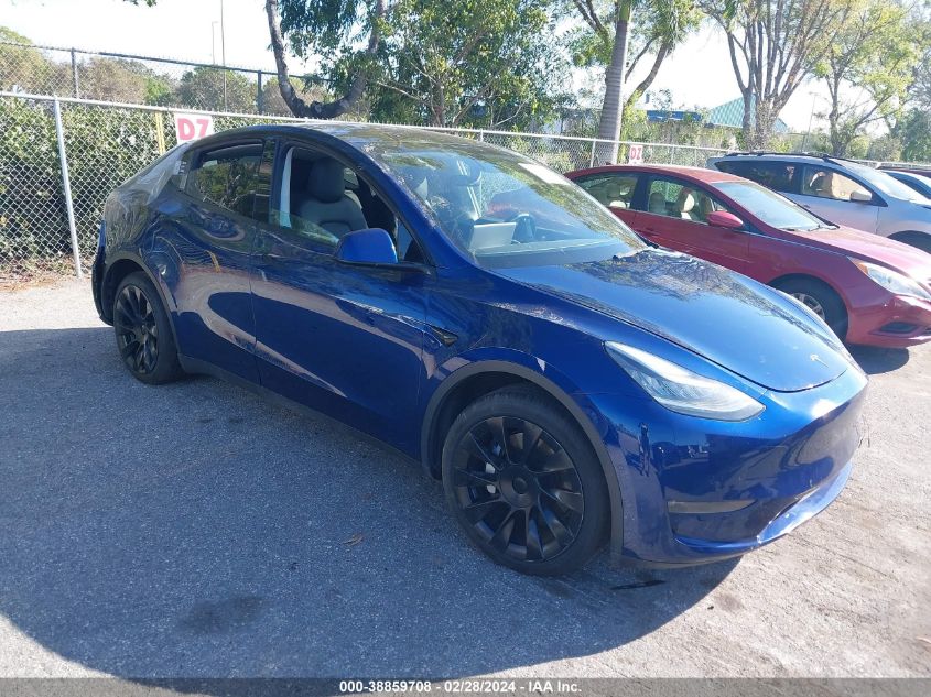 2020 TESLA MODEL Y - 5YJYGDEE7LF038583