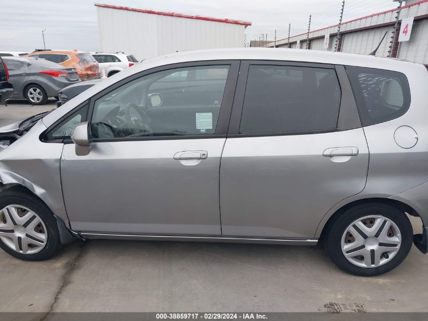 2008 Honda Fit VIN: JHMGD38488S020250 Lot: 38859717