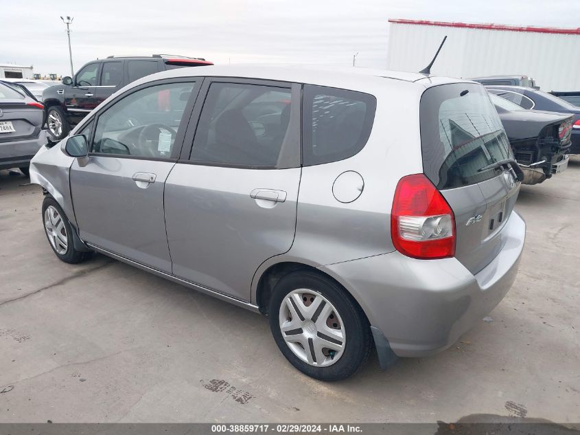 2008 Honda Fit VIN: JHMGD38488S020250 Lot: 38859717