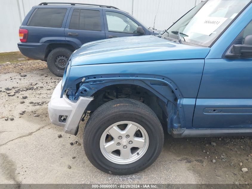 2005 Jeep Liberty Sport VIN: 1J4GK48K95W691193 Lot: 38860031