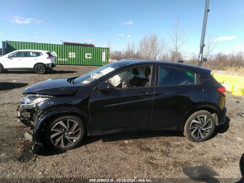 2019 Honda Hr-V Sport VIN: 3CZRU6H13KM737716 Lot: 38860210