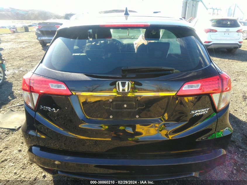 2019 Honda Hr-V Sport VIN: 3CZRU6H13KM737716 Lot: 38860210