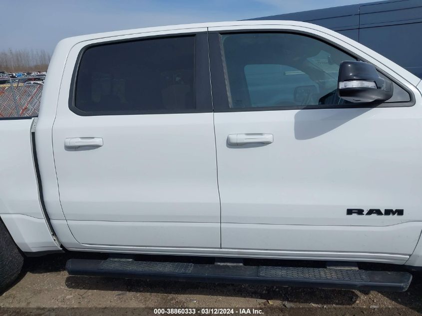 2021 Ram 1500 Big Horn 4X4 5'7 Box VIN: 1C6SRFFT7MN648597 Lot: 38860333