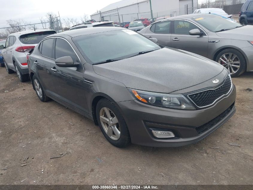 2014 Kia Optima Lx VIN: 5XXGM4A76EG286173 Lot: 38860346