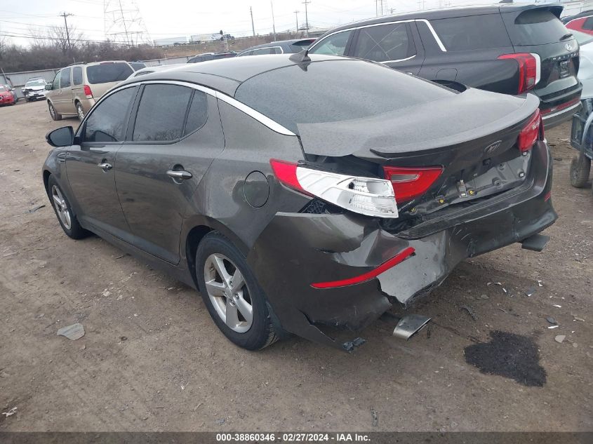 2014 Kia Optima Lx VIN: 5XXGM4A76EG286173 Lot: 38860346