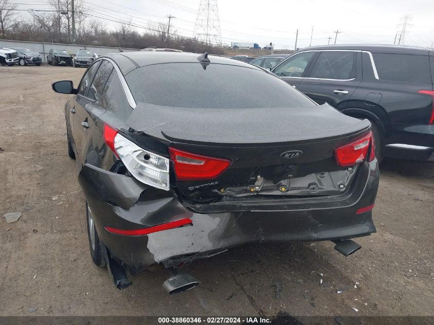 2014 Kia Optima Lx VIN: 5XXGM4A76EG286173 Lot: 38860346