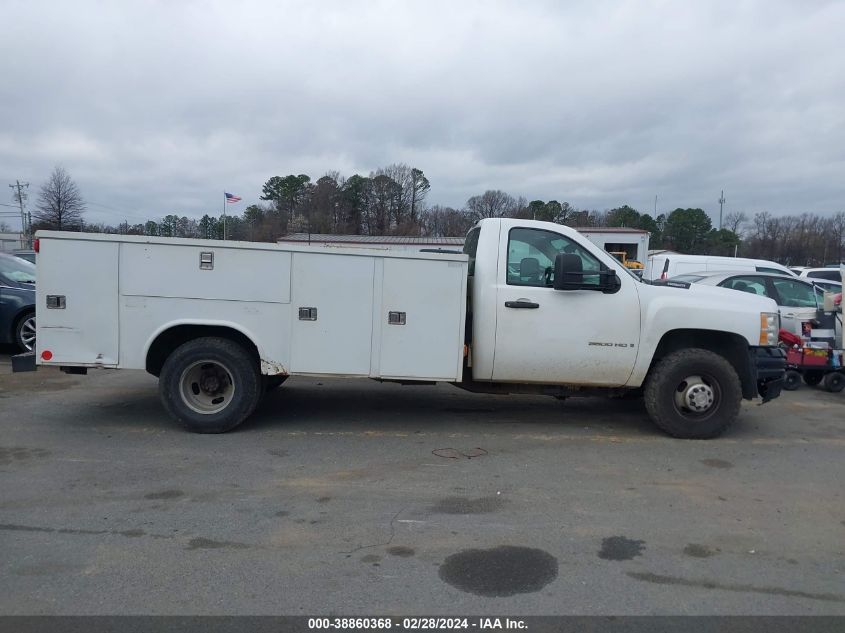 2007 Chevrolet Silverado 3500 Chassis Work Truck VIN: 1GBJK34637E554939 Lot: 38860368