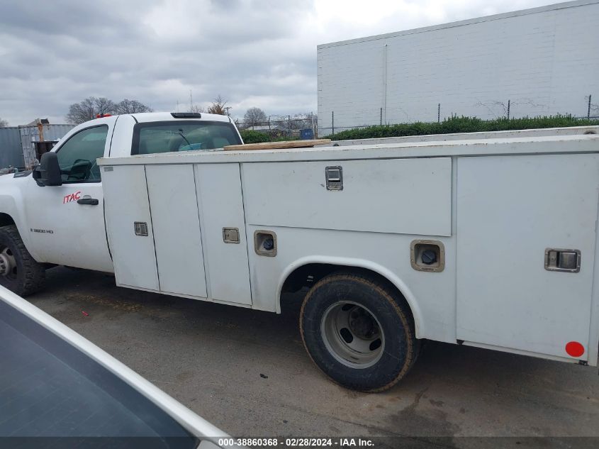 2007 Chevrolet Silverado 3500 Chassis Work Truck VIN: 1GBJK34637E554939 Lot: 38860368