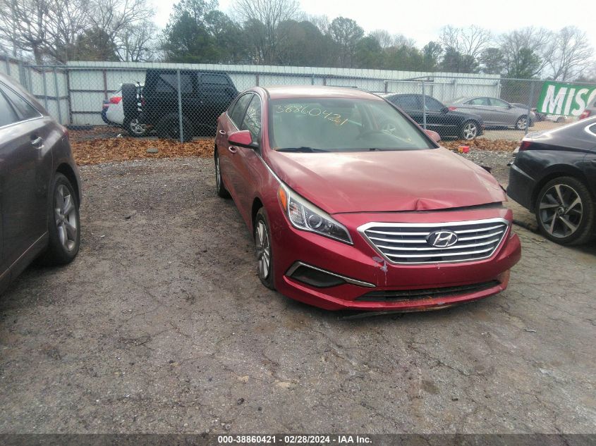 2016 Hyundai Sonata VIN: 5NPE24AFXGH398325 Lot: 38860421