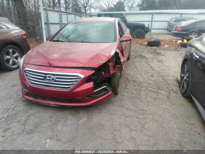 2016 Hyundai Sonata VIN: 5NPE24AFXGH398325 Lot: 38860421