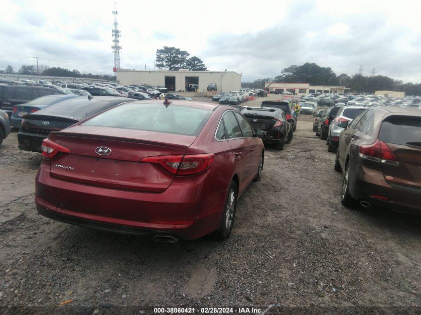 2016 Hyundai Sonata VIN: 5NPE24AFXGH398325 Lot: 38860421