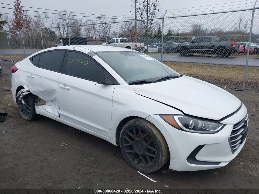 2017 HYUNDAI ELANTRA SE/VALUE/LIMITED - 5NPD84LF4HH023409