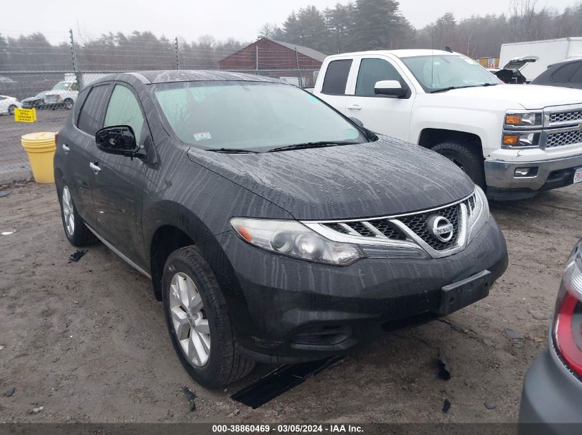 2012 Nissan Murano S VIN: JN8AZ1MW4CW213747 Lot: 38860469