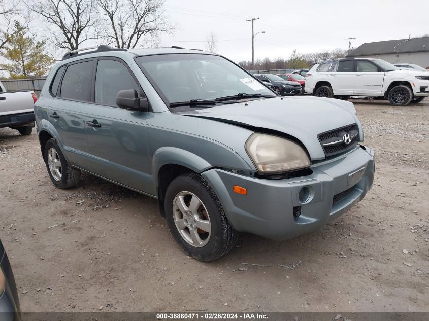 2005 Hyundai Tucson Gl VIN: KM8JM12B95U180880 Lot: 38860471