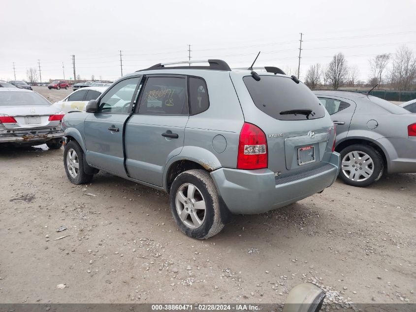 2005 Hyundai Tucson Gl VIN: KM8JM12B95U180880 Lot: 38860471