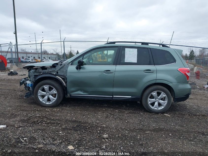 2015 Subaru Forester 2.5I Touring VIN: JF2SJAUCXFH553363 Lot: 38860539