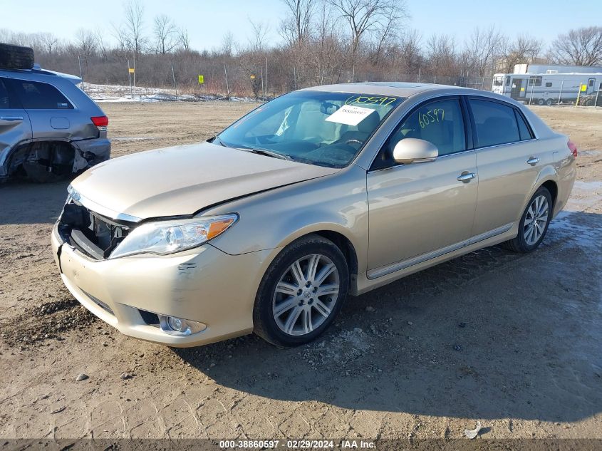 2011 Toyota Avalon Limited VIN: 4T1BK3DB5BU397213 Lot: 38860597