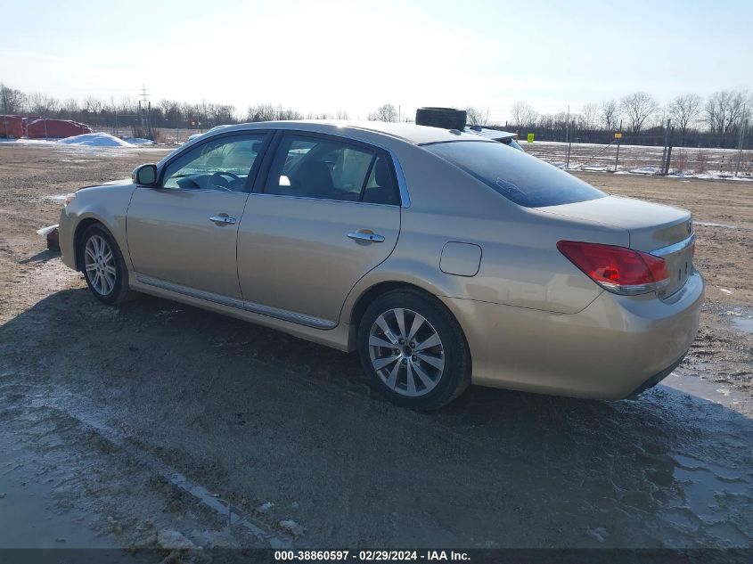 2011 Toyota Avalon Limited VIN: 4T1BK3DB5BU397213 Lot: 38860597