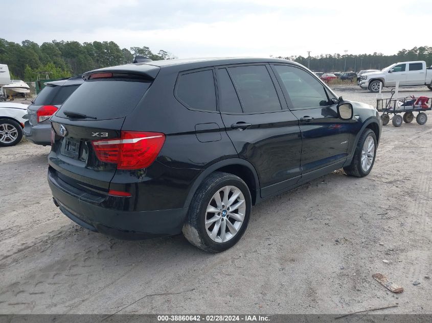 2013 BMW X3 xDrive28I VIN: 5UXWX9C50D0D08973 Lot: 38860642