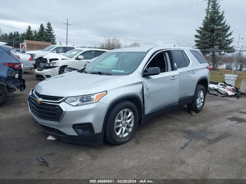 2020 Chevrolet Traverse Fwd Ls VIN: 1GNERFKW6LJ262210 Lot: 38860651