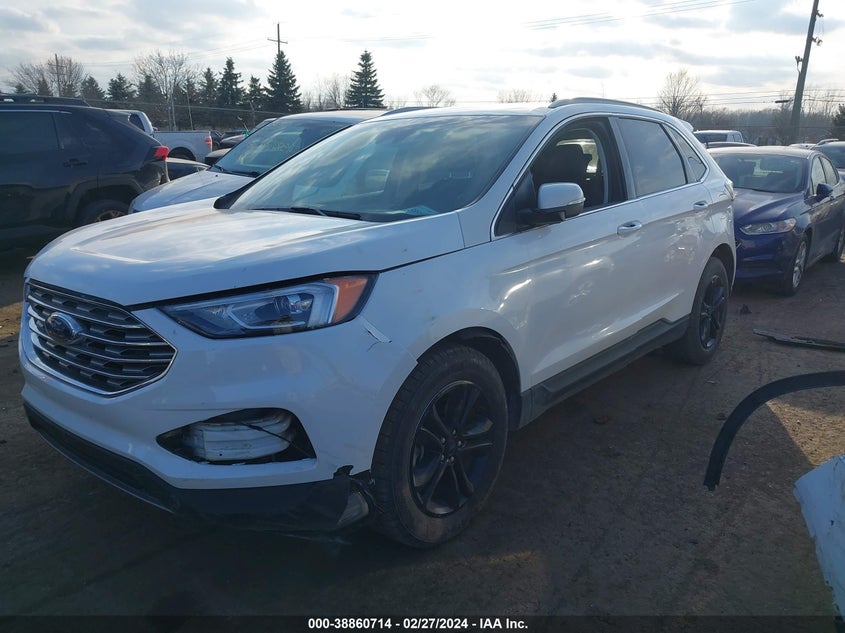 VIN 2FMPK4J99LBA49581 2020 FORD EDGE SEL