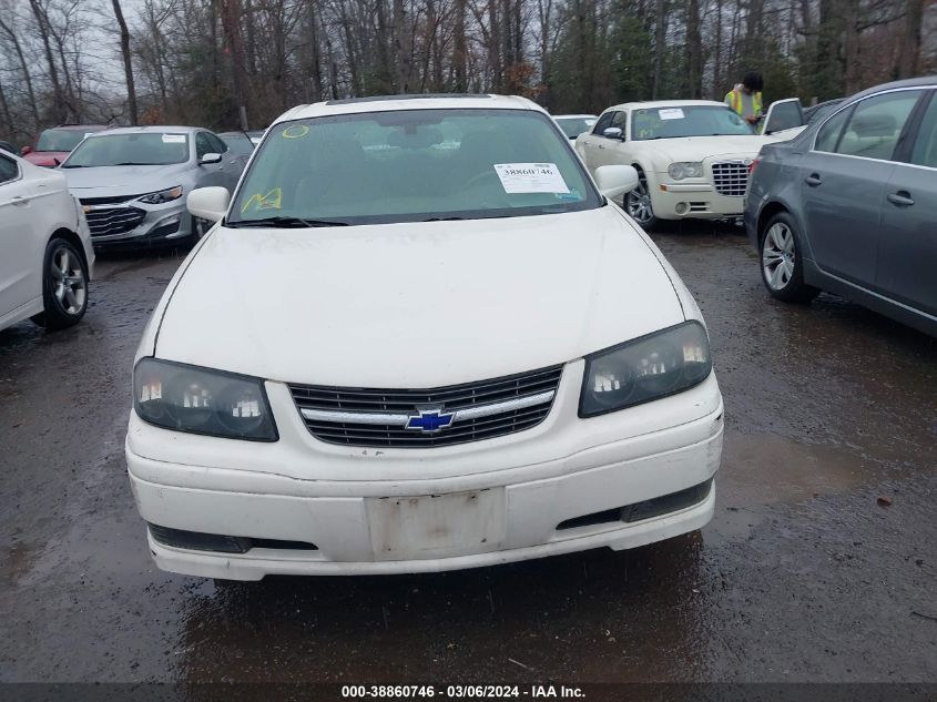 2004 Chevrolet Impala Ls VIN: 2G1WH52K749175381 Lot: 38860746