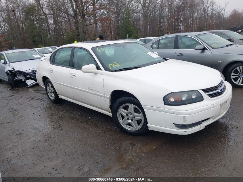 2004 Chevrolet Impala Ls VIN: 2G1WH52K749175381 Lot: 38860746