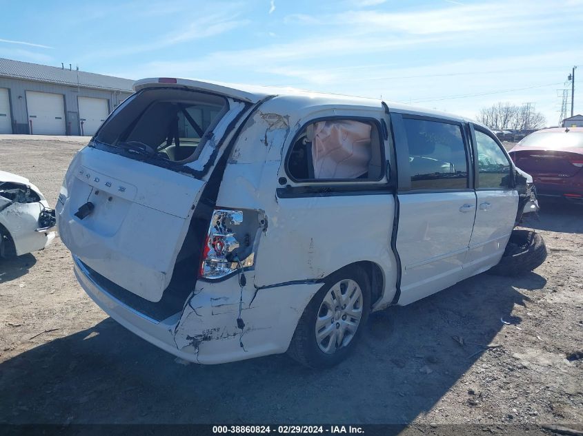 2016 Dodge Grand Caravan Se VIN: 2C4RDGDG0GR259361 Lot: 38860824