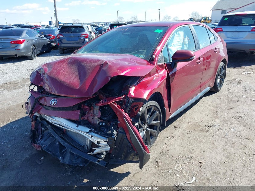 VIN 5YFS4MCE2PP166158 2023 TOYOTA COROLLA SE