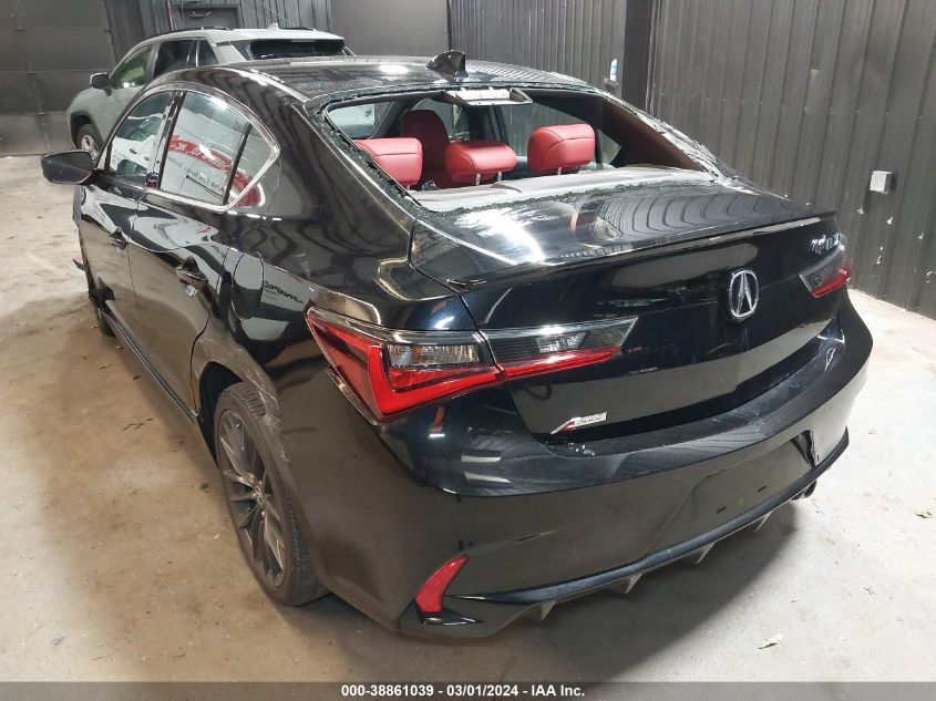 2022 Acura Ilx Premium A-Spec Packages/Technology A-Spec Packages VIN: 19UDE2F85NA001756 Lot: 38861039