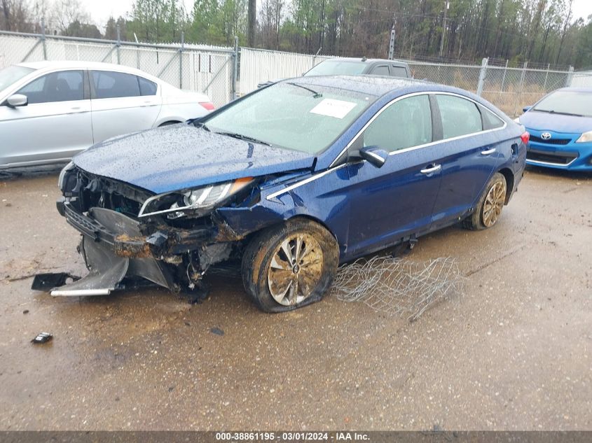 2017 Hyundai Sonata Sport VIN: 5NPE34AF8HH582404 Lot: 38861195