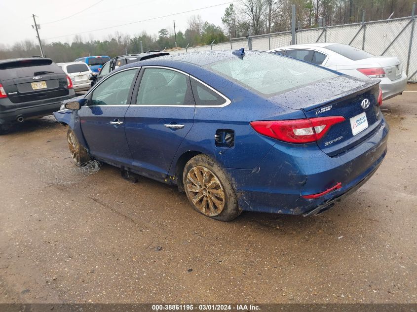 2017 HYUNDAI SONATA SPORT/LIMITED - 5NPE34AF8HH582404