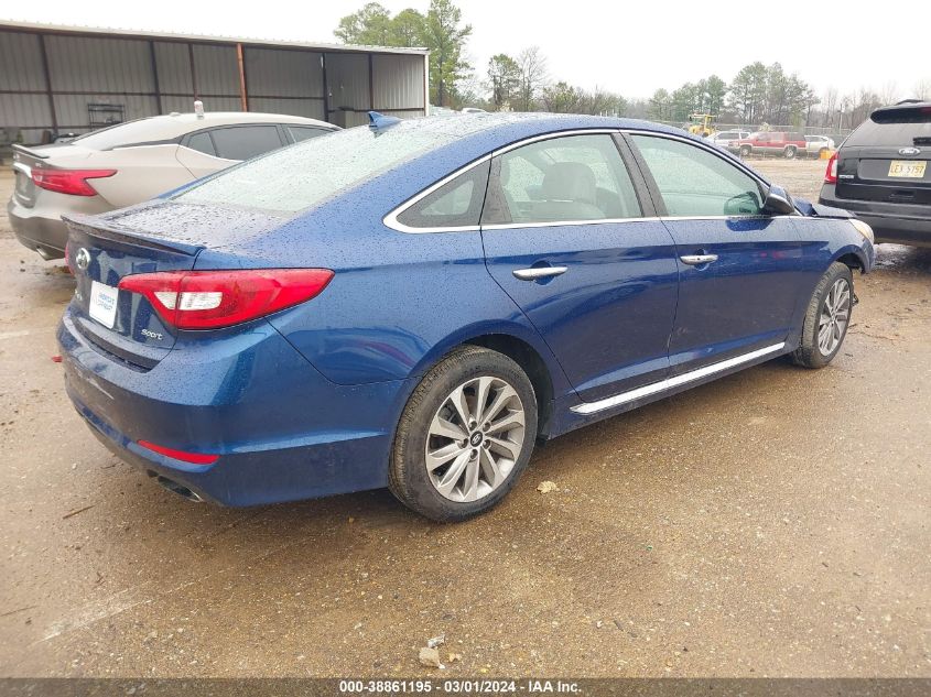 2017 Hyundai Sonata Sport VIN: 5NPE34AF8HH582404 Lot: 38861195