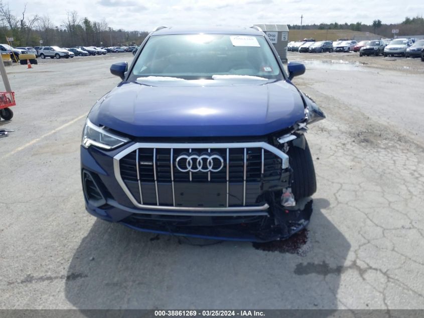 2024 Audi Q3 Premium Plus 45 Tfsi S Line Quattro Tiptronic VIN: WA1EECF3XR1040825 Lot: 38861269