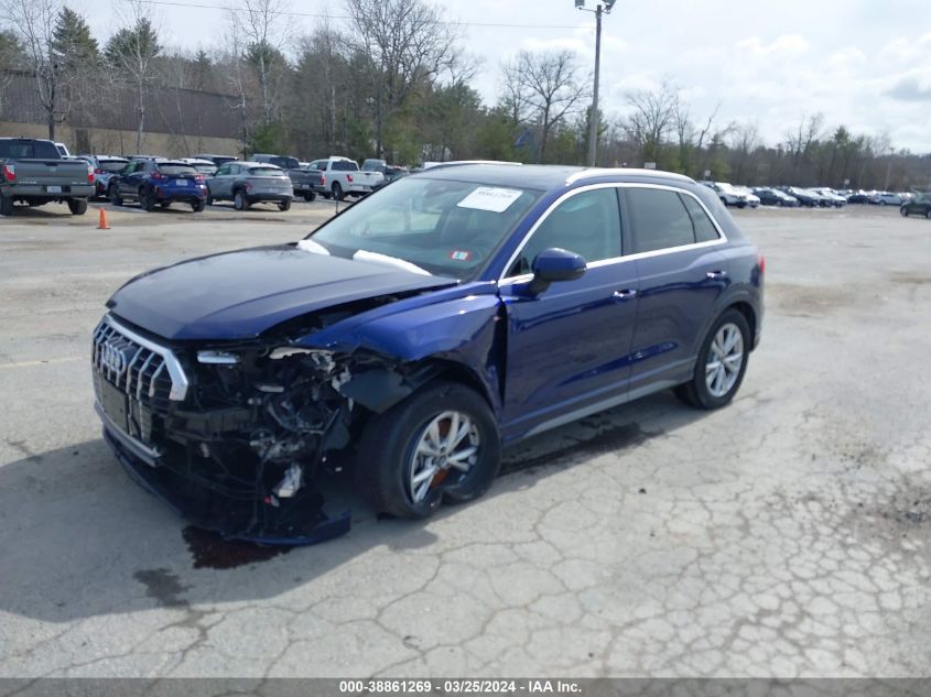 2024 Audi Q3 Premium Plus 45 Tfsi S Line Quattro Tiptronic VIN: WA1EECF3XR1040825 Lot: 38861269