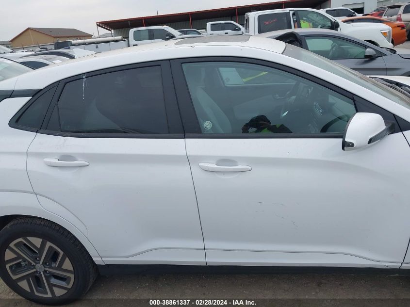 2023 Hyundai Kona Electric Sel VIN: KM8K33AG0PU193410 Lot: 38861337