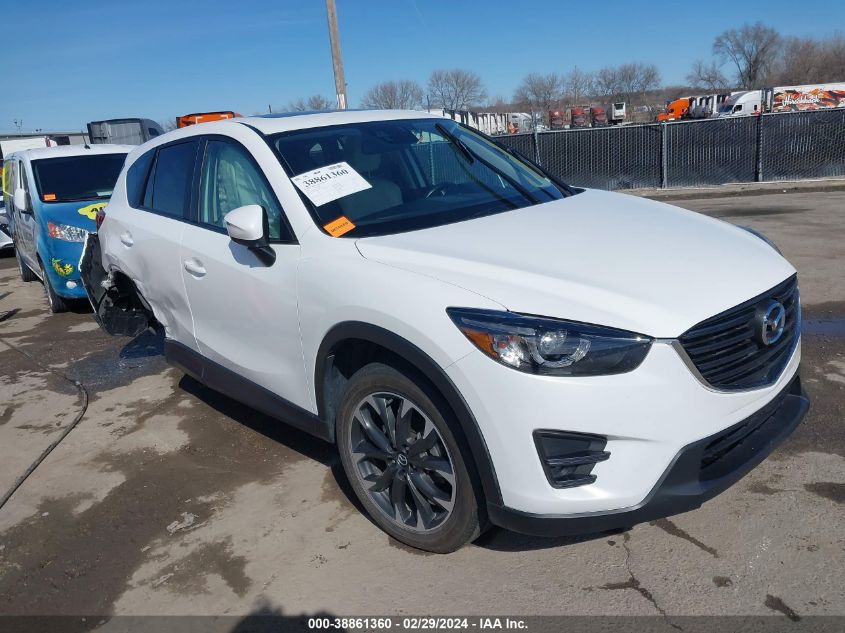 2016 Mazda Cx-5 Grand Touring VIN: JM3KE4DY7G0647708 Lot: 38861360