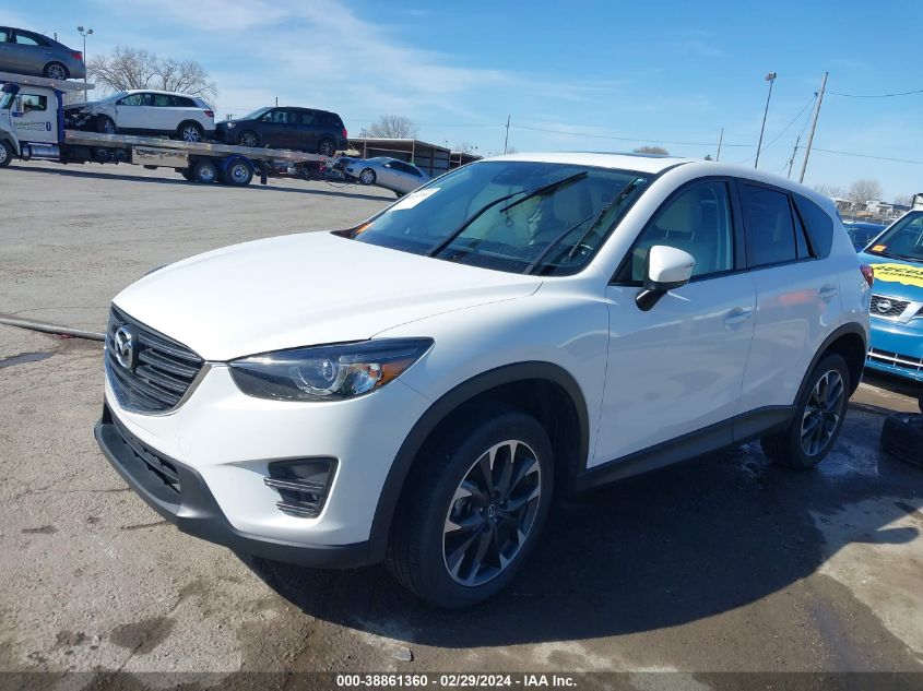 2016 Mazda Cx-5 Grand Touring VIN: JM3KE4DY7G0647708 Lot: 38861360