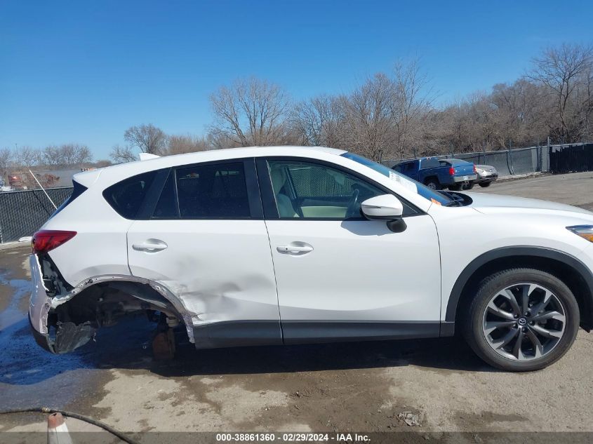 2016 Mazda Cx-5 Grand Touring VIN: JM3KE4DY7G0647708 Lot: 38861360