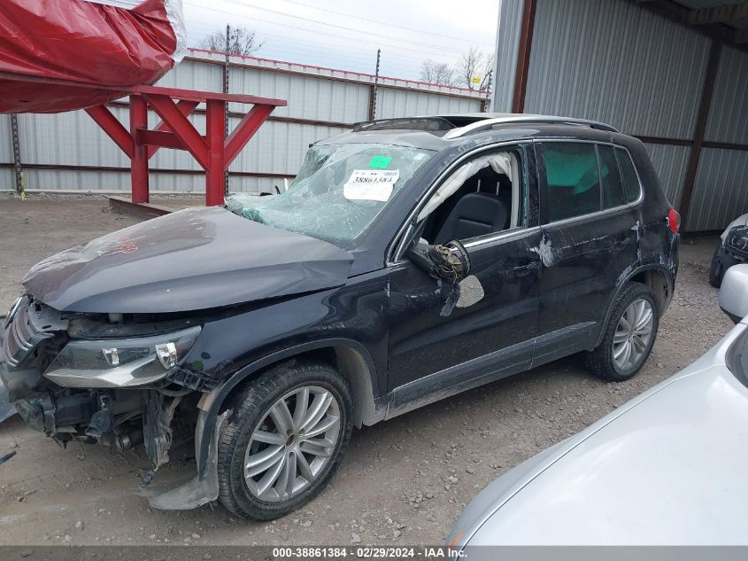 2013 Volkswagen Tiguan Se VIN: WVGAV7AX1DW527991 Lot: 38861384