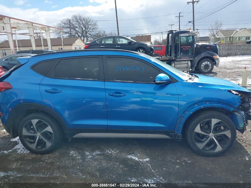 2018 Hyundai Tucson Value VIN: KM8J3CA20JU642186 Lot: 38861547