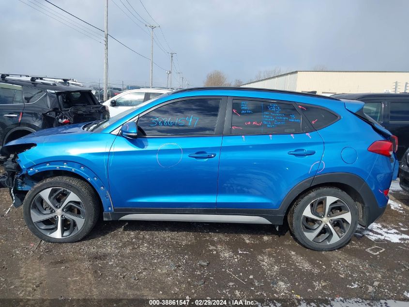 2018 Hyundai Tucson Value VIN: KM8J3CA20JU642186 Lot: 38861547