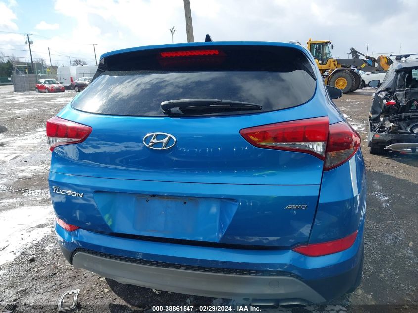 2018 Hyundai Tucson Value VIN: KM8J3CA20JU642186 Lot: 38861547